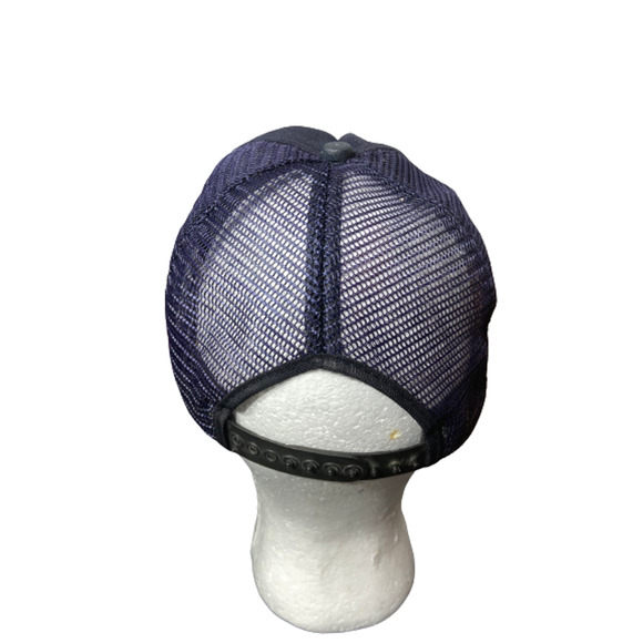 Vintage New Era Trucker Hat Supertane Adjustable Mesh Made in USA - Picture 3 of 8